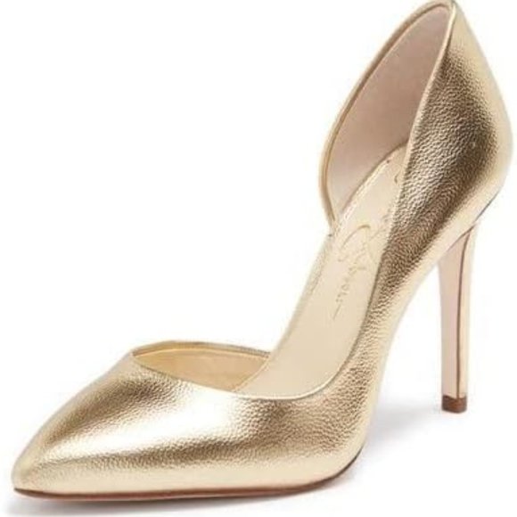 Jessica Simpson Paryn Gold Pump Shoe, size 9 - Picture 1 of 8